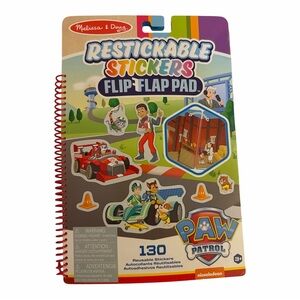 Melissa & Doug Restickable Stickers Flip-Flap Pad - Colorful Adventure